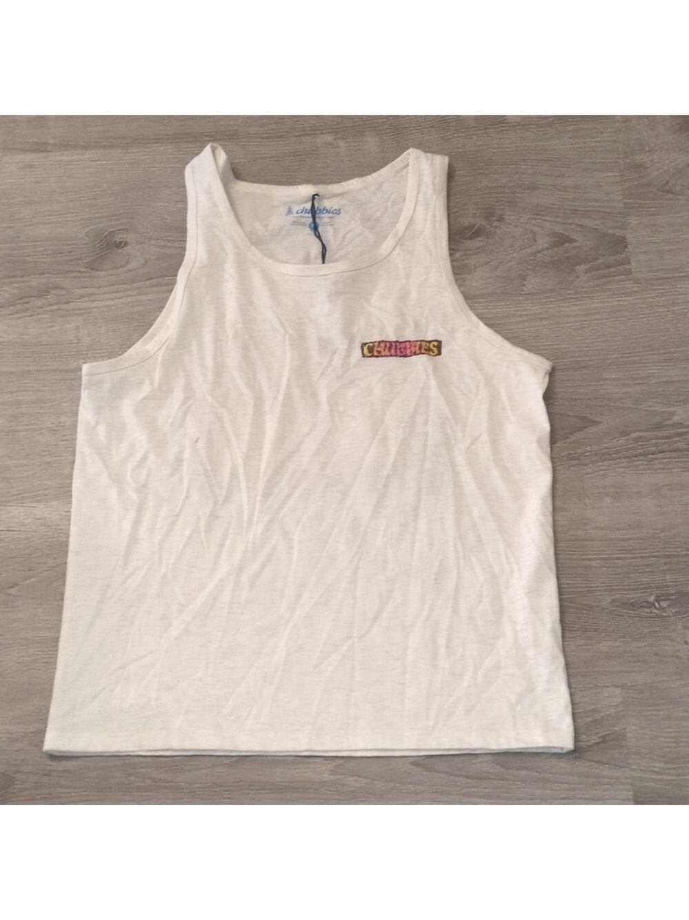 Chubbies the wind slammer tank size medium